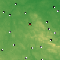 Nearby Forecast Locations - Końskie - Carte