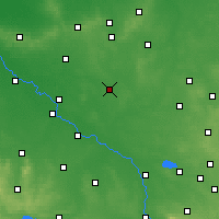Nearby Forecast Locations - Namysłów - Carte