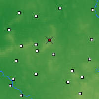 Nearby Forecast Locations - Ostrzeszów - Carte