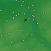 Nearby Forecast Locations - Piaseczno - Carte