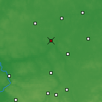 Nearby Forecast Locations - Radzyń Podlaski - Carte