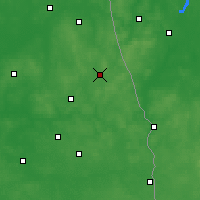 Nearby Forecast Locations - Sokółka - Carte