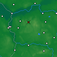 Nearby Forecast Locations - Sulęcin - Carte