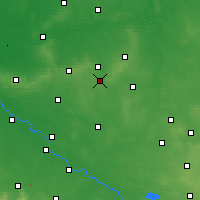 Nearby Forecast Locations - Syców - Carte