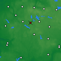 Nearby Forecast Locations - Złocieniec - Carte