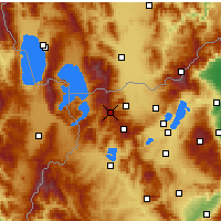 Nearby Forecast Locations - Vigla - Pisoderi - Carte
