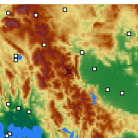 Nearby Forecast Locations - Pertouli - Carte