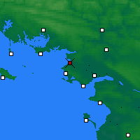 Nearby Forecast Locations - Mesquer - Carte