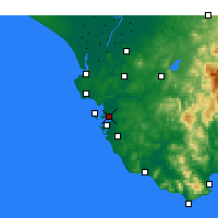 Nearby Forecast Locations - Puerto Real - Carte