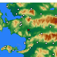 Nearby Forecast Locations - Torbalı - Carte