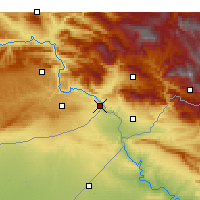 Nearby Forecast Locations - Cizre - Carte