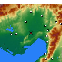 Nearby Forecast Locations - Ceyhan - Carte