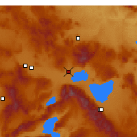 Nearby Forecast Locations - Bolvadin - Carte