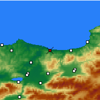 Nearby Forecast Locations - Karasu - Carte
