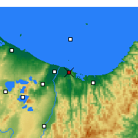 Nearby Forecast Locations - Whakatane - Carte