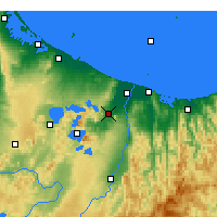 Nearby Forecast Locations - Kawerau - Carte