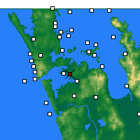 Nearby Forecast Locations - North Shore - Carte