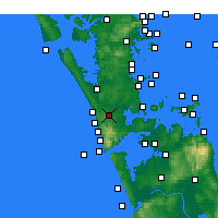 Nearby Forecast Locations - Waitakere - Carte