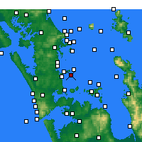 Nearby Forecast Locations - Inner Gulf - Carte