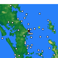 Nearby Forecast Locations - Leigh - Carte