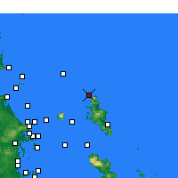 Nearby Forecast Locations - Miners Reef - Carte