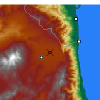 Nearby Forecast Locations - Ardabil - Carte