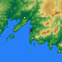 Nearby Forecast Locations - Bolchoï Kamen - Carte