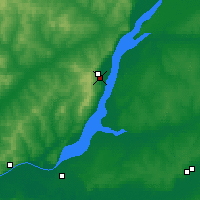 Nearby Forecast Locations - Khvalynsk - Carte