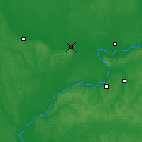 Nearby Forecast Locations - Gorokhovets - Carte