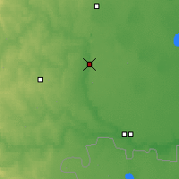 Nearby Forecast Locations - Ioujnoouralsk - Carte