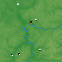 Nearby Forecast Locations - Kalouga - Carte