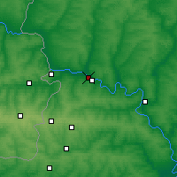 Nearby Forecast Locations - Kamensk-Chakhtinski - Carte