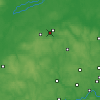 Nearby Forecast Locations - Kline - Carte