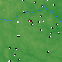 Nearby Forecast Locations - Krasnoznamensk - Carte