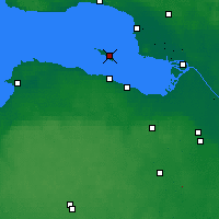 Nearby Forecast Locations - Kronstadt - Carte