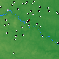 Nearby Forecast Locations - Lioubertsy - Carte