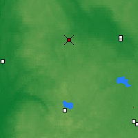 Nearby Forecast Locations - Okoulovka - Carte