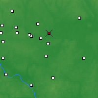Nearby Forecast Locations - Orekhovo-Zouïevo - Carte