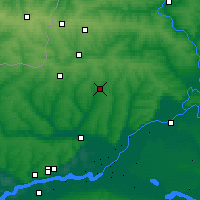 Nearby Forecast Locations - Chakhty - Carte