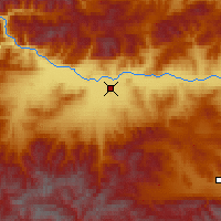 Nearby Forecast Locations - Chagonar - Carte