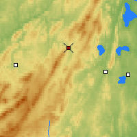 Nearby Forecast Locations - Zlatooust - Carte