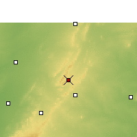 Nearby Forecast Locations - Ajmer - Carte