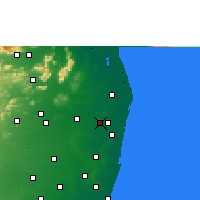 Nearby Forecast Locations - Avadi - Carte