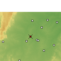 Nearby Forecast Locations - Durg - Carte