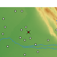 Nearby Forecast Locations - Jalandhar - Carte