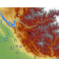 Nearby Forecast Locations - Shimla - Carte