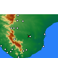 Nearby Forecast Locations - Tirunelveli - Carte