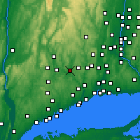 Nearby Forecast Locations - Southbury - Carte