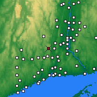 Nearby Forecast Locations - Wolcott - Carte
