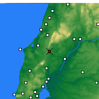 Nearby Forecast Locations - Rio Maior - Carte